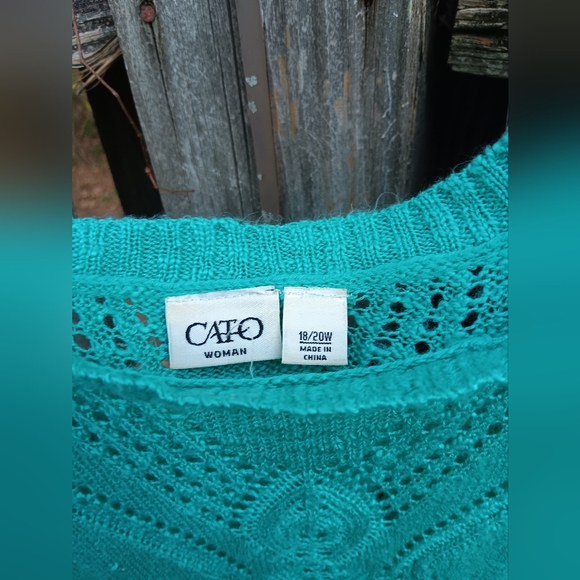 Cato~ Knit Sweater Size: 18/20W - Picture 3 of 4